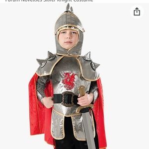Kids knight costume sz M